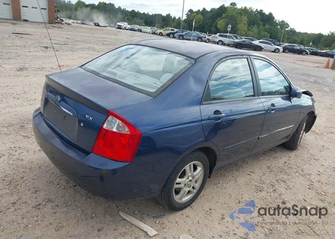 2005 Kia Spectra Lx/Ex from USA, damaged, VIN KNAFE121855184697